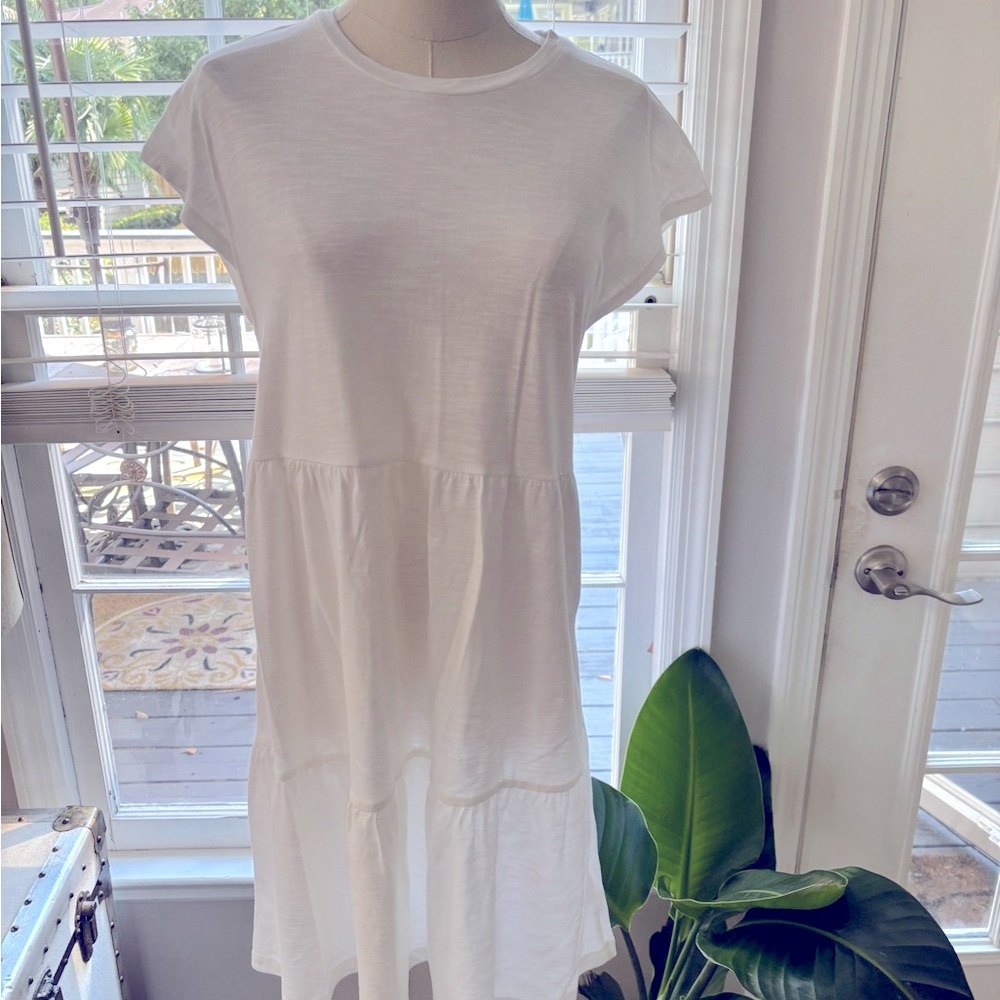 NWT! GAP White Babydoll Dress